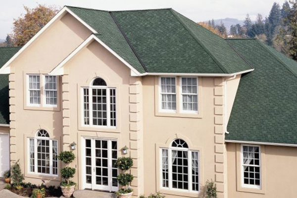 Augusta Green Shingle Roof