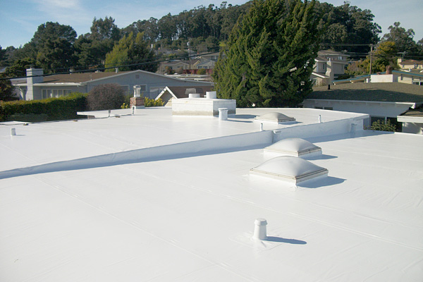 Flat Roof Installation Project