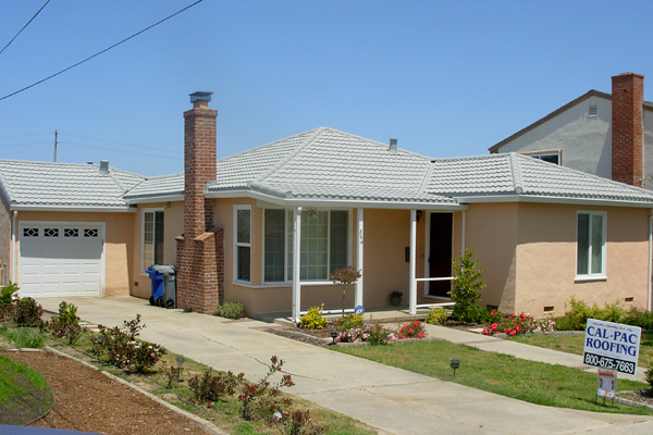 Mist Gray Tile Roofing