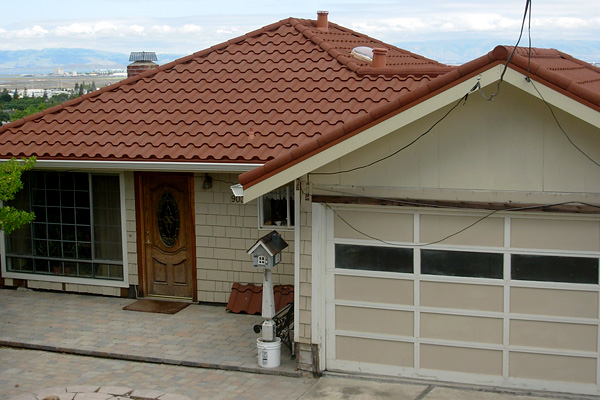 New Tile Roof Installation