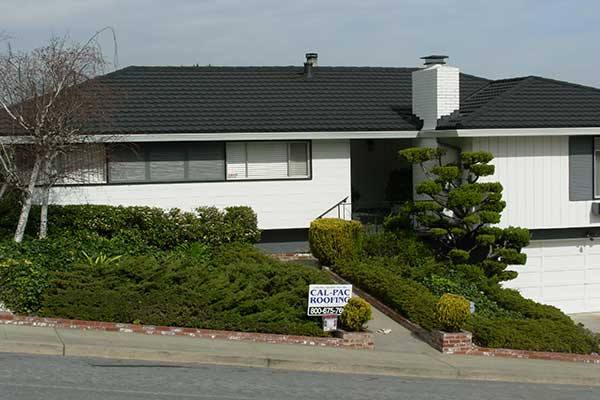 Charcoal Tile Roof