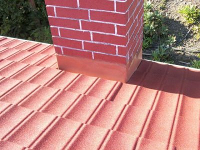 Chimney Saddle Roof