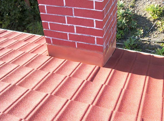 Chimney Saddle Roof