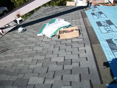 Completed Shingle Installation