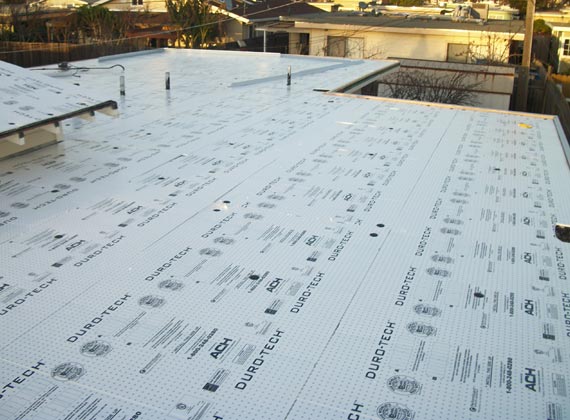 Fanfold Roofing