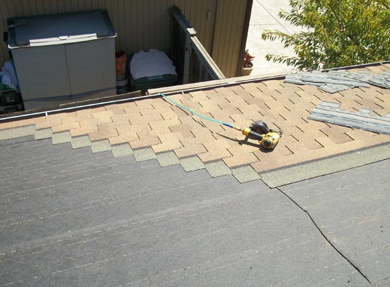 Full Shingle Installation