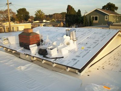 Install Roof Membrane