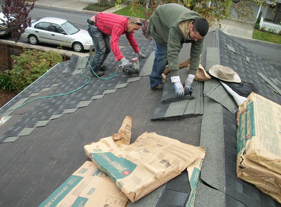 Installing Shingle Roof