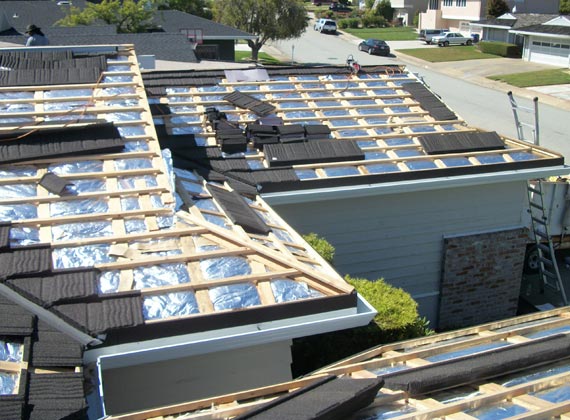 Laying Tile Roofs