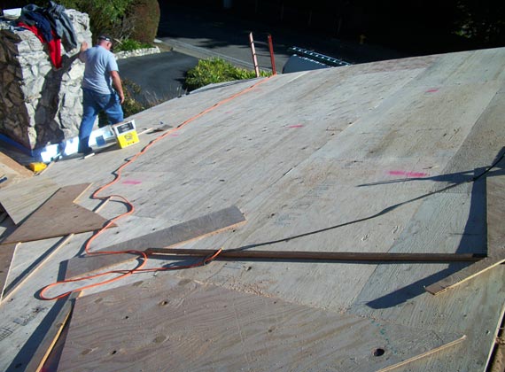 Plywood Over Skip Sheathing