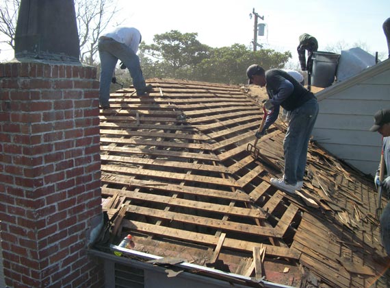 Roof Removal Process