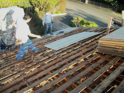 Skip Sheathing Process