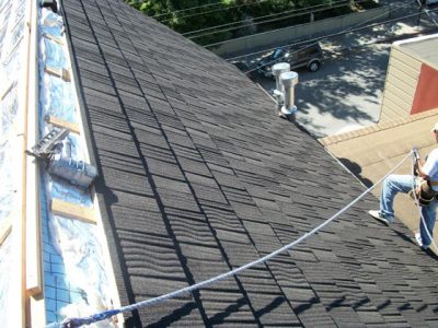 Steep Pitch Tiling Roof