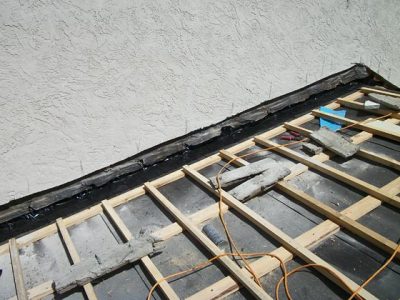 Stucco Wall Decra Frame Preparation