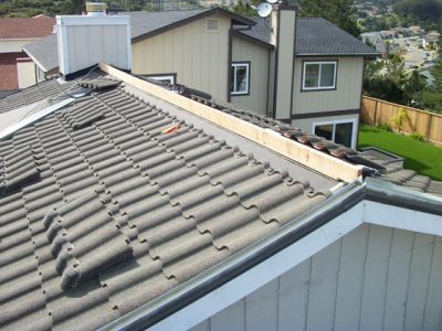 Villa Tile Ridge Build Up Roof